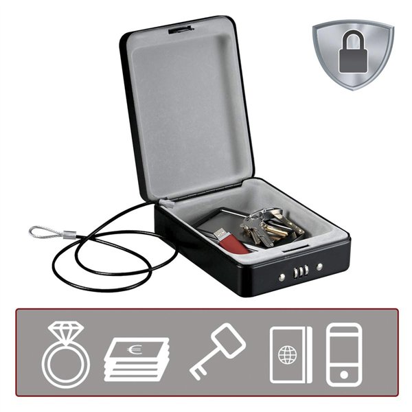 Master Lock cassetta di sicurez. portatile  P005CEURBLKHRO