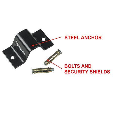 Master Lock ancoraggio a parete/pavimento 1489EURDAT