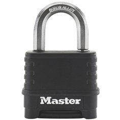 Master Lock lucchetto con comb. in zinco 56mm nero M178EURDLF