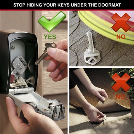 Master Lock cassaforte per chiavi set mont.Classic 5401EURD