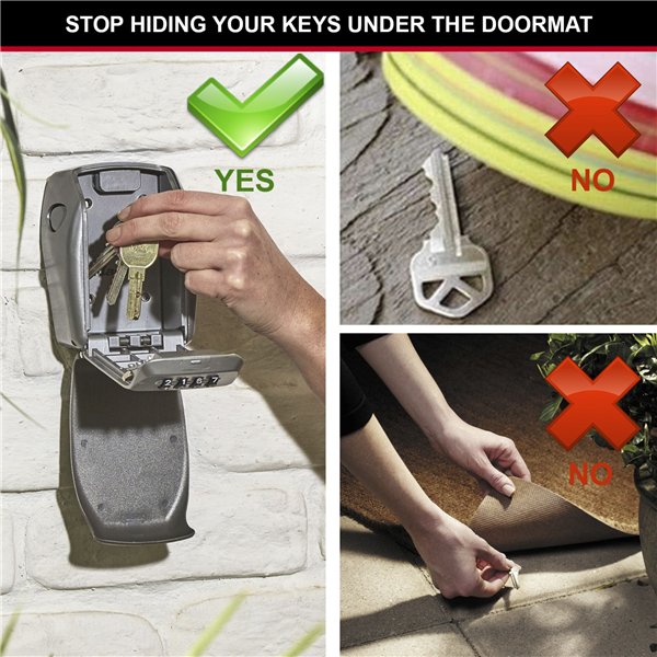 Master Lock cassaforte per chiavi set sicur. rinf.5415EURD