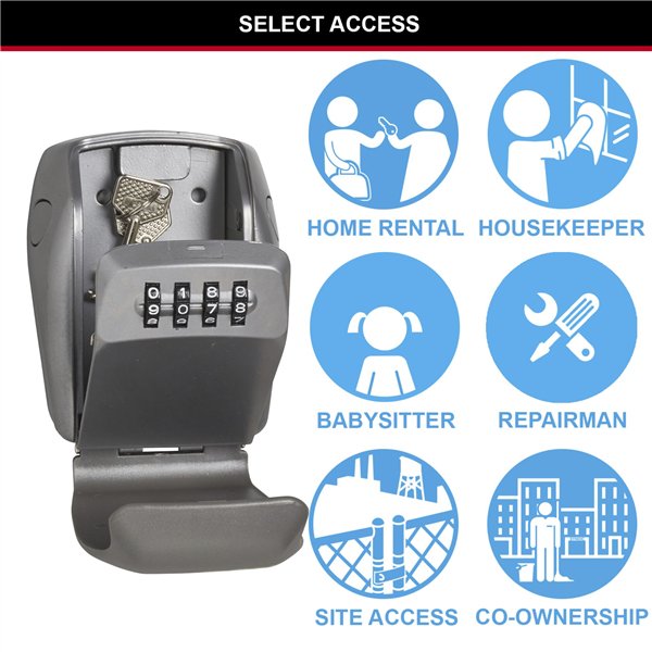 Master Lock cassaforte per chiavi set sicur. rinf.5415EURD