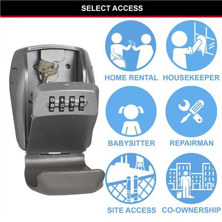 Master Lock cassaforte per chiavi set sicur. rinf.5415EURD