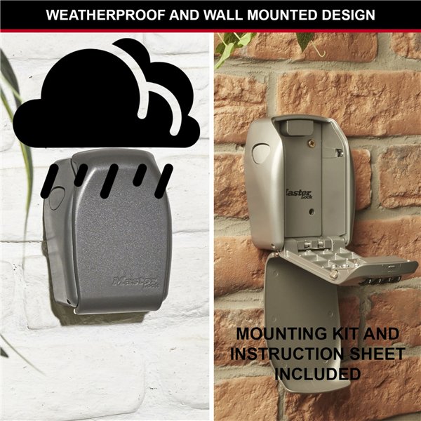 Master Lock cassaforte per chiavi set sicur. rinf.5415EURD