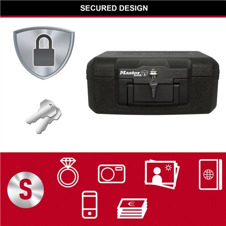 Master Lock cassetta di sicurezza ignifuga L1200