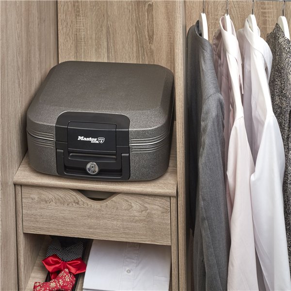 Master Lock cassetta di sicur. ignifuga e impermeab. LCHW20101