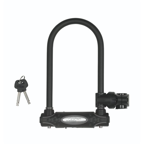 Master Lock lucchetto a U acc. 13mm con supporto 8195EURDPRO