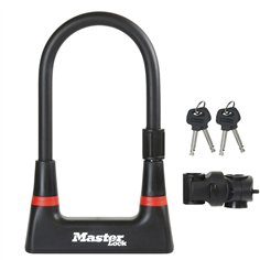 Master Lock lucchetto a U in acciaio con supporto 8279EURDPRO
