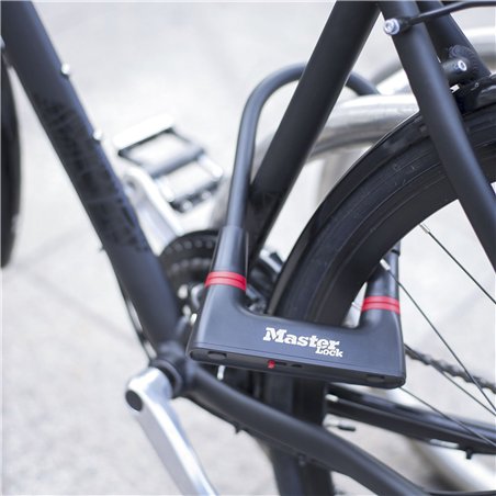 Master Lock lucchetto a U in acciaio con supporto 8279EURDPRO