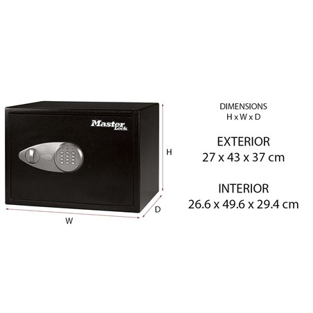 Master Lock cassaforte 333L X125ML
