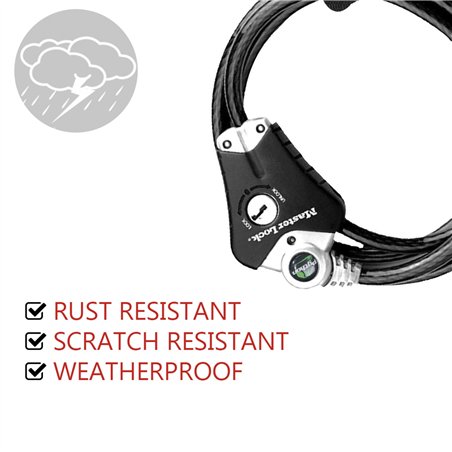 Master Lock Python lucchetto a cavo regolab.10mm 8428EURDPRO