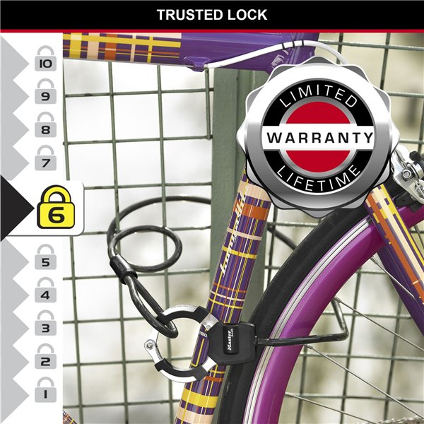 Master Lock lucchetto a manette Street Cuff 8275EURDPROBLK