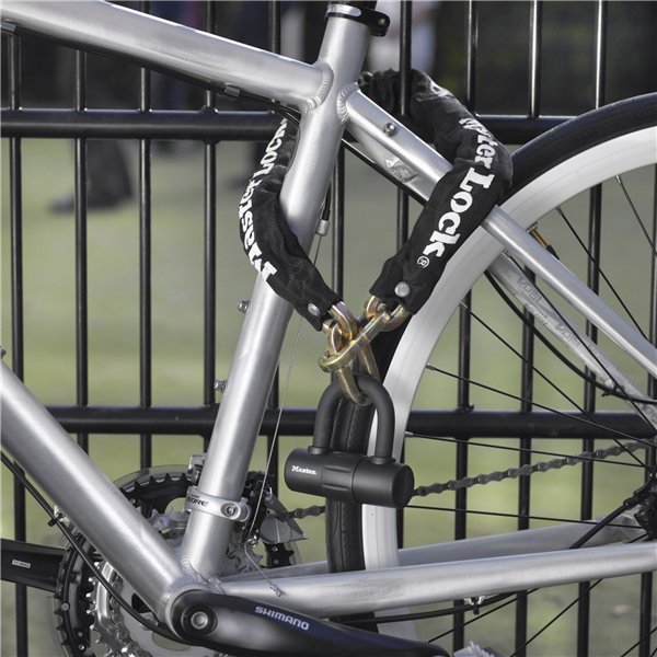 Master Lock catena in acc. 10mm con mini lucchetto 8234EURDPRO