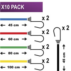 10x1 Master Lock cavo elastico Twin Wire 3043EURDAT 2