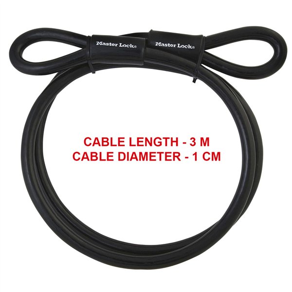 Master Lock cavo con estremità a cappio acciaio 49EURD