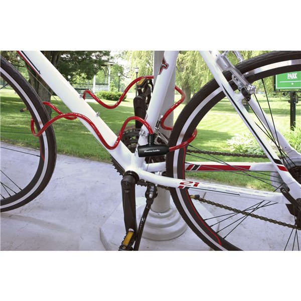 Master Lock cavo spir. 1,80m incl. 2 chiavi 8127EURDPRO