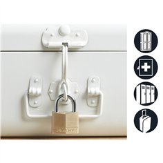 Master Lock lucchetto acciaio temprato 22mm 140EURD 2