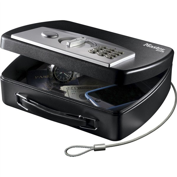 Master Lock cassetta di sicurez. portatile  P008EML