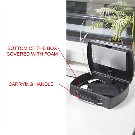 Master Lock cassetta di sicurez. portatile  P008EML