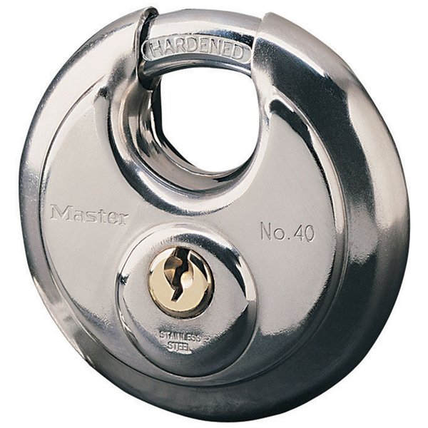 Master Lock lucchetto tondo inox 40EURD
