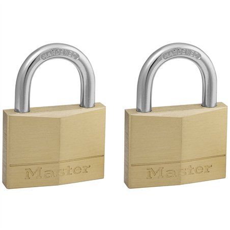 Master Lock lucchetto ottone 2 pezzi 150EURT