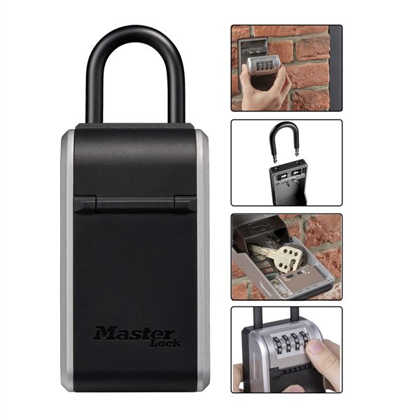 Master Lock cassetta portachiavi con grillo removibile 5480EURD