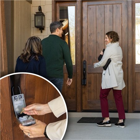 Master Lock cassetta portachiavi con grillo removibile 5480EURD