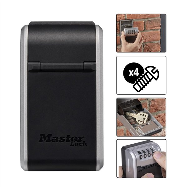 Master Lock cassetta portachiavi con montaggio a parete 5481EURD