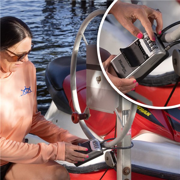 Master Lock cassetta portachiavi con grillo removibile 5482EURD