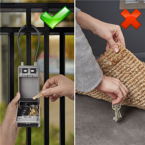 Master Lock cassetta portachiavi con grillo removibile 5482EURD