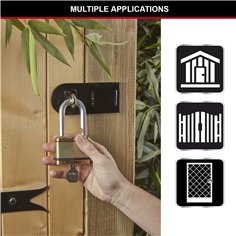 Master Lock lucchetto acciaio laminato (64mm) M15BEURDLF 2