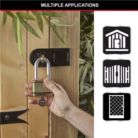 Master Lock lucchetto acciaio laminato (64mm) M15BEURDLF