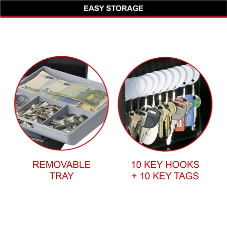 Master Lock armad. portachiavi per 10 chiavi KDS1EURHRO