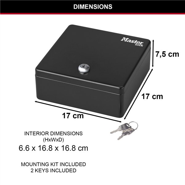 Master Lock armad. portachiavi per 10 chiavi KDS1EURHRO