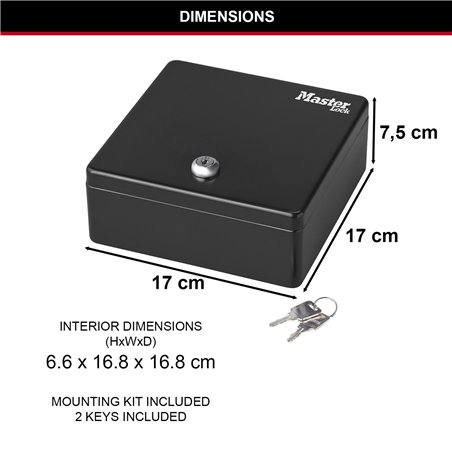 Master Lock armad. portachiavi per 10 chiavi KDS1EURHRO