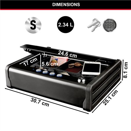 Master Lock cassaforte MLD08E combinazione digitale
