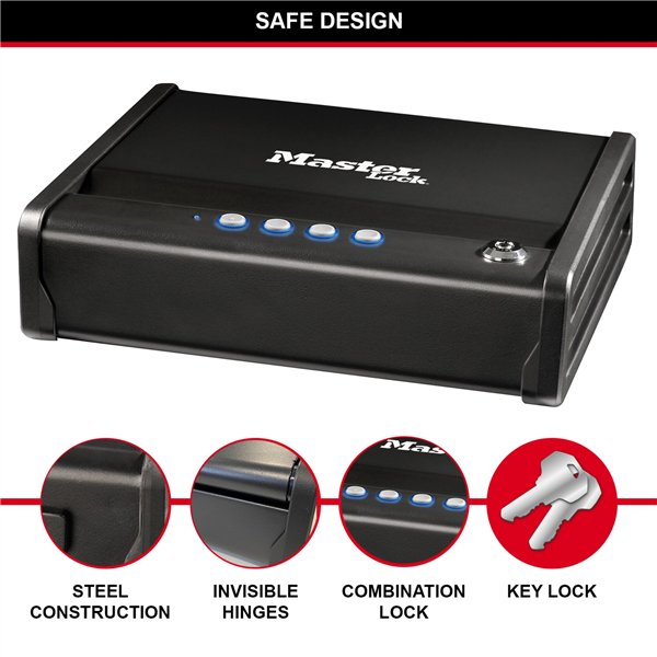 Master Lock cassaforte MLD08E combinazione digitale