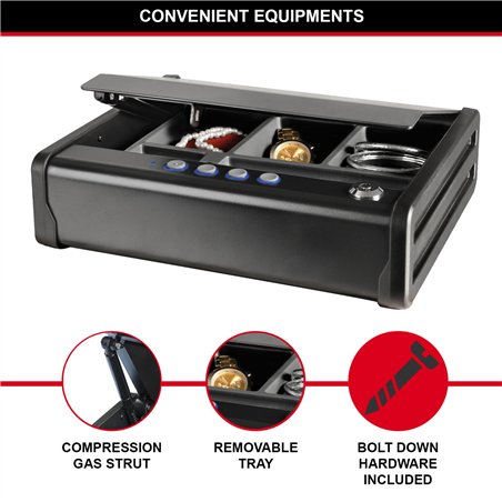Master Lock cassaforte MLD08E combinazione digitale