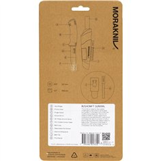 Morakniv Bushcraft coltello da caccia Survival nero 2