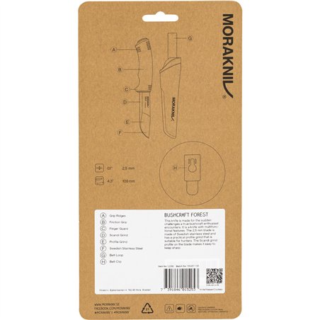 Morakniv Bushcraft foresta