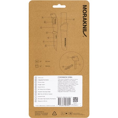 Morakniv Companion Spark verde