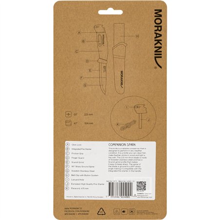 Morakniv Companion Spark giallo