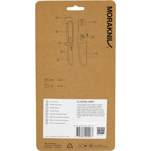 Morakniv Floating Knife lime