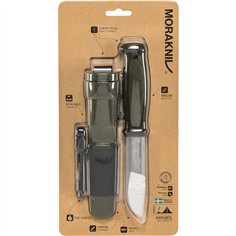 Morakniv Kansbol con Survival-Kit verde