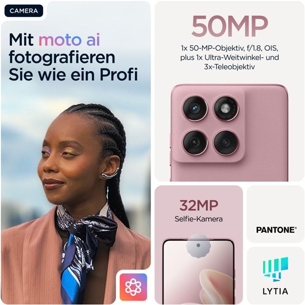 Motorola edge 60 fusion PANTONE zephyr