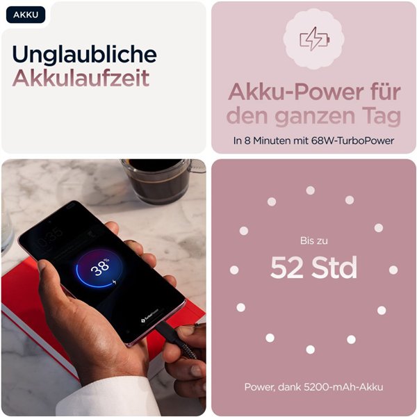 Motorola edge 60 fusion PANTONE zephyr