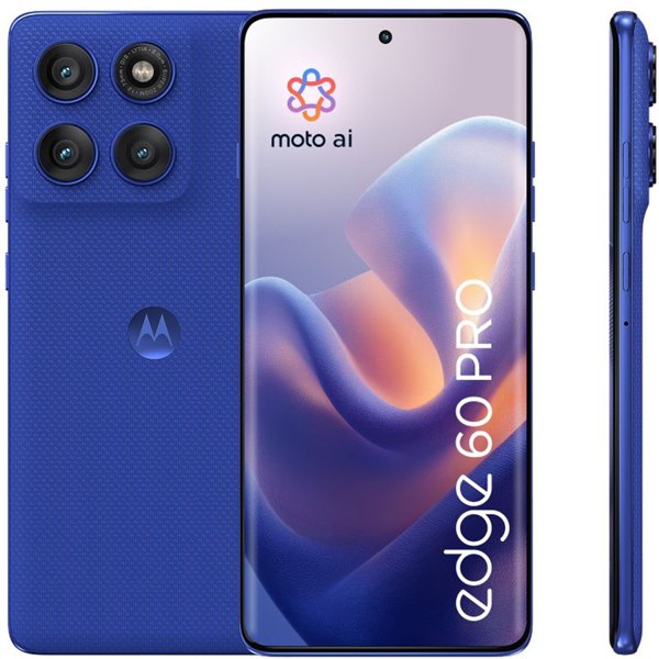 Motorola edge 60 pro PANTONE dazzling blue