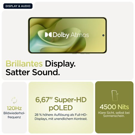 Motorola moto g86 golden cypress