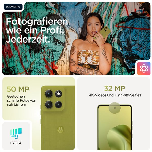 Motorola moto g86 golden cypress