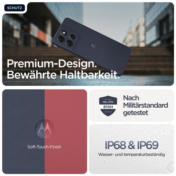 Motorola moto g86 spellbound blue